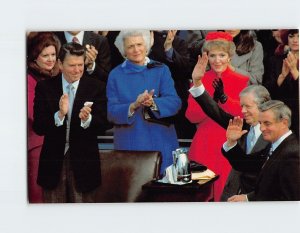 Postcard President Jimmy Carter and Vice-President Walter Mondale