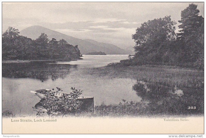 Boat, Luss Straits, LOCH LOMOND, Scotland, UK, 1900-1910s