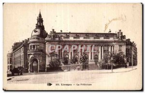 Old Postcard Limoges La Prefecture