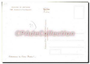 Modern Postcard From Embroiderer Bigouden