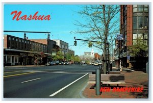 c1960s Nashua Located On Merrimack River Principal City And Industry NH Postcard