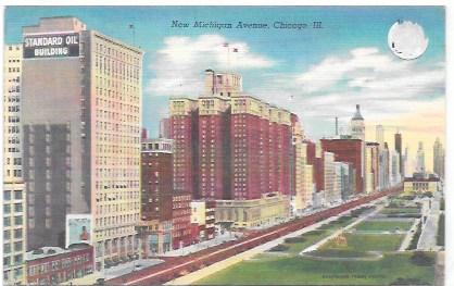 New Michigan Avenue, Chicago, Illinois.