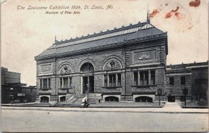 The Louisiana Exposition St Louis Missouri Museum of Fine Arts Postcard C131