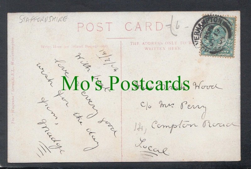 Staffordshire Postcard - Tettenhall Road, Wolverhampton SW6099