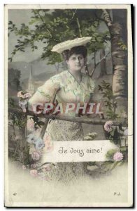 Old Postcard Fantaisie
