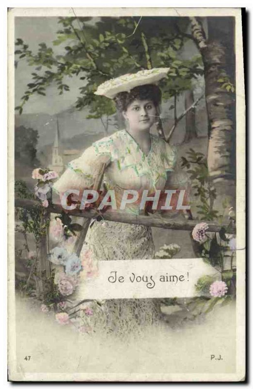 Old Postcard Fantaisie
