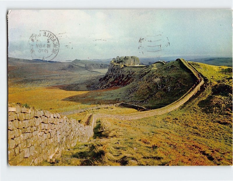 B-202646 The Roman Wall at Cuddys Crag Brampton England