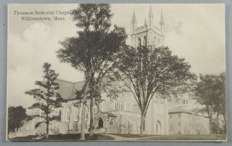 Thomson Memorial Chapel, Williamstown, MA Postcard (#6191)