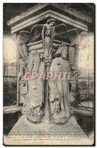 Old Postcard Dijon Well of Moses