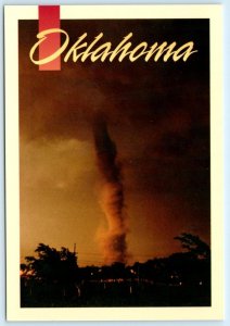 ENID, Oklahoma OK ~ Tornado TWISTER 1966 Garfield County ~ 4x6 Modern Postcard