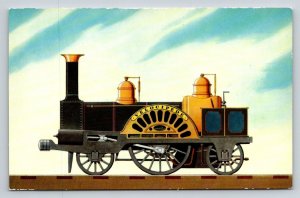 Allen's Locomotive  Velocipede  London & North Western Railway      Postcard