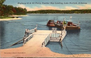 Arkansas Lake Norfork Panther Bay Landing Highway 62 & 101 Ferry