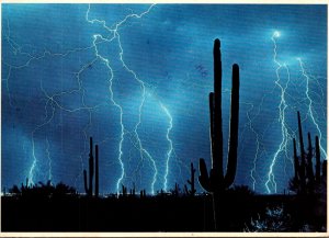 Arizona Lightning Over The Desert 1979
