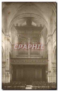 Old Postcard Rueil Organs offered by Emperor Napoleon III