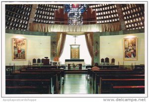 Brasil Rio De Janeiro Rj Chapel Of The Most Holy Sacrament Behind The Presbytery