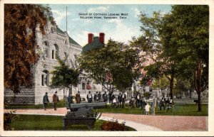 Ohio Sandusky Soldiers Home Group Of Cottages Looking West