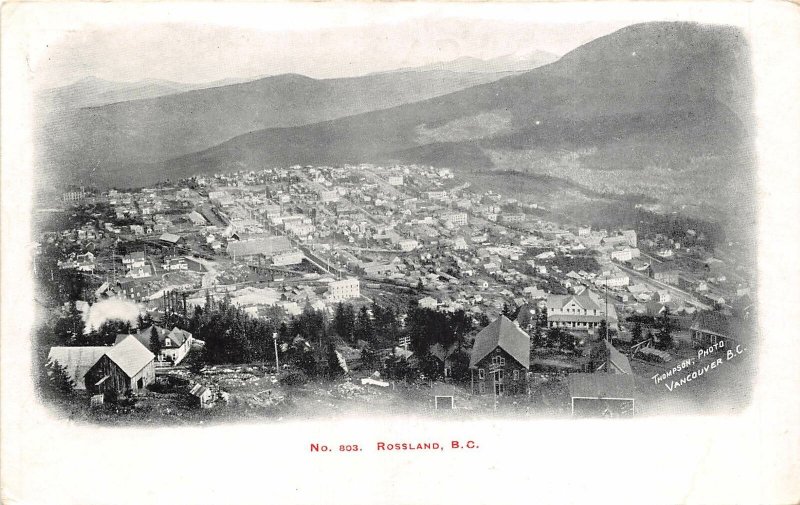 US5898 rossland british columbia litho  canada 