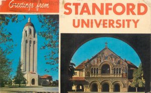 United States Stanford University Hoover Library Tower California 1974