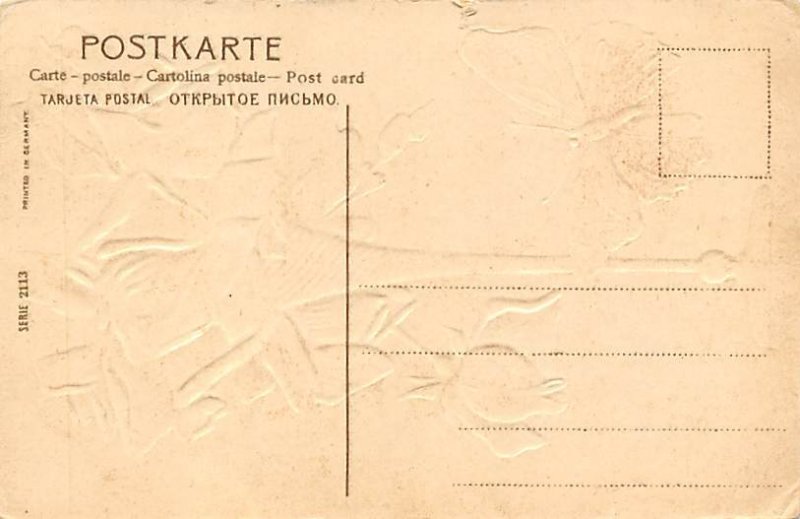 Butterfly View Postcard Backing 