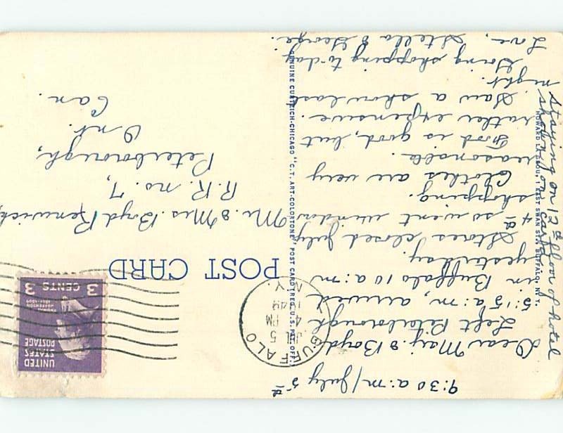 Linen HOTEL SCENE Buffalo New York NY B4033