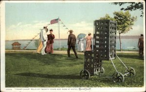 Rockland Maine ME Samoset Tramp Chair Torture c1910 Vintage Postcard