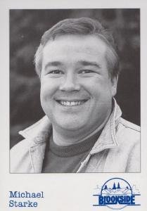 Michael Starke Brookside Cast Card Photo