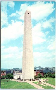 Postcard - Bunker Hill Monument, Charlestown - Boston, Massachusetts