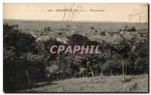 Argences Postcard Old Panorama