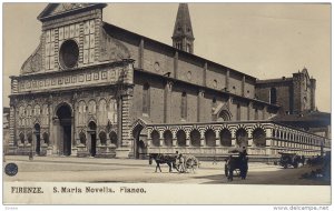 RP, S. Maria Novella, Fianco, Horse Cart, FIRENZE (Tuscany), Italy, 1920-1940s