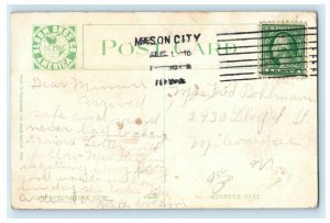1910 I. O. O. F. Orphans Home Mason City Iowa IA Posted Antique Postcard