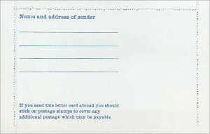 Entier Postal Stationery Postal Britain Great Britain 4d