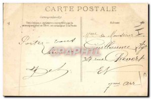 Old Postcard From Paris Crue Seine Boulevard St Germain
