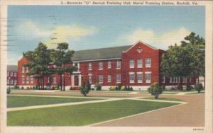 Virginia Norfolk Barracks G Recruit Training Unit Naval Training Station 19...