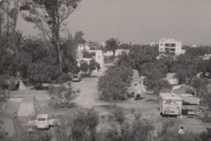 Las Brisas Alicante Camping Spain Real Photo Postcard