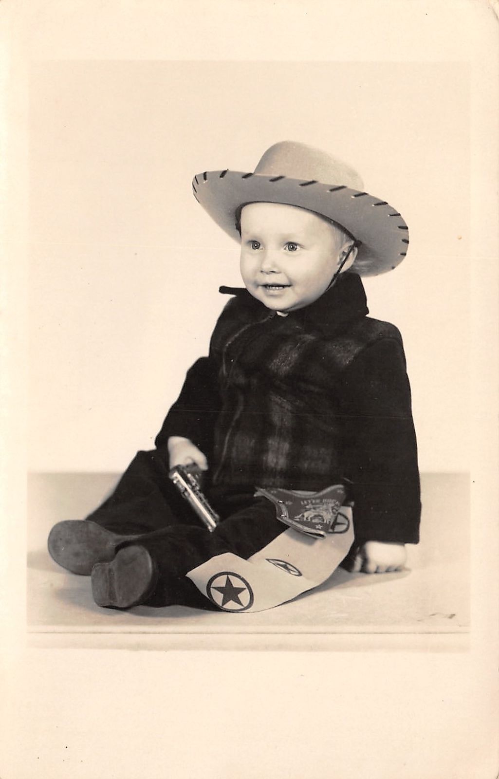 4-Year-Old Boy is Buckaroo w/Cowboy Hat 