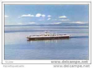 Ferry ; M. V. Valcour, Shelburne Harbor, Vermont, 1955
