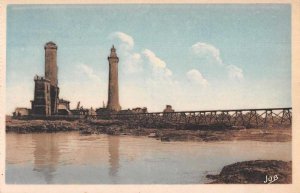 Penmarch France Lighthouses  Scenic View Vintage Postcard JF685895