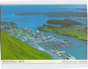 Postcard Colorful Kodiak, Alaska