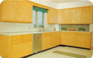 Archbold Ohio 1960s Advertising Postcard Custom Kitchens by Gotshall