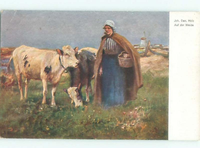 Divided-Back ANIMAL SCENE Great Postcard AA9501