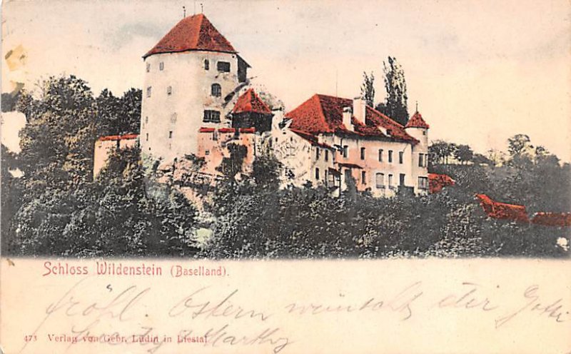 Schloss Wildenstein Baselland Switzerland 1907 