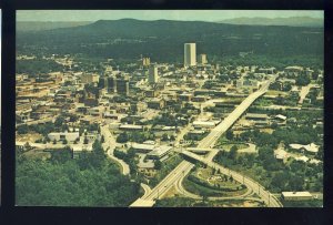 Greenville, South Carolina/SC Postcard, Aerial View Of Business Section