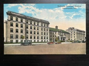 Vintage Postcard 1907-1915 Methodist Episcopal Hospital Indianapolis Indiana IN