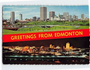 Postcard Greetings From Edmonton, Canada