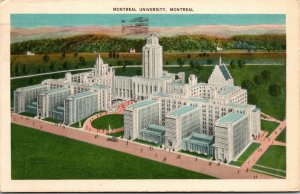 Vtg 1950's Montreal University School Montreal Quebec Canada Postcard