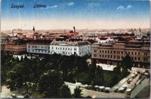 Hungary Szeged Latkep Vintage Postcard C080