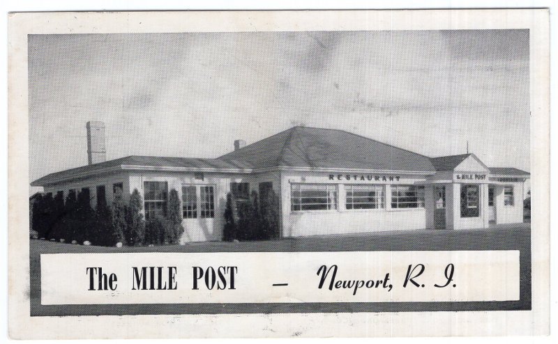 Newport, R. I., The Mile Post