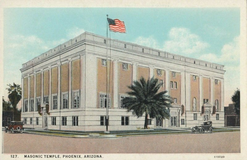 PHOENIX , Arizona , 1910s ; Masonic Temple