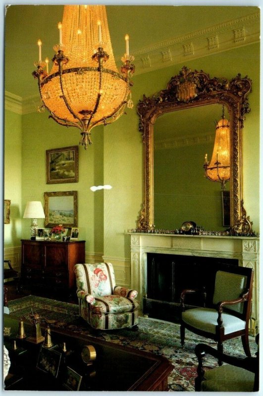 Ornate Gilded Mirror, President's Office, The White House - Washington, D. C.