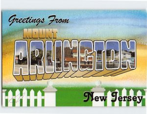 Postcard Greetings From Mount Arlington, New Jersey